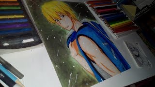 Drawing Kise Ryota from Kuroko no basquet  Nyu Ackerman [upl. by Gwyneth]