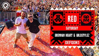 Brennan Heart amp Wildstylez I Defqon1 Weekend Festival 2023 I Saturday I RED [upl. by Sedruol]