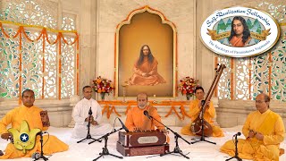 Kirtan With YSS Monks at Paramahansa Yogananda Smriti Mandir  2021 SRF World Convocation [upl. by Chung]