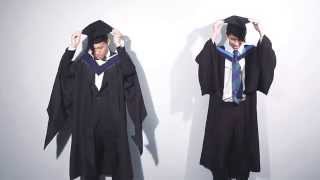 Academic Dress for Graduation Gentlemen Version [upl. by Barolet]