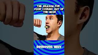 What Happens When Food Enters Your Nose Shocking Truth [upl. by Macfarlane]