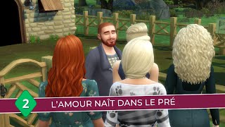 Des rencontres en or   Lamour naît dans le pré 💚🐴  Sims 4 [upl. by Isidoro]