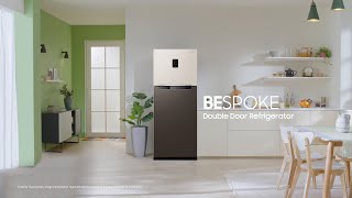 Bespoke Double Door Refrigerators  Designed for you  Samsung [upl. by Nosille838]