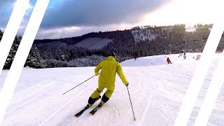 Skifahren im Sauerland POSTWIESE in Neuastenberg bei Winterberg im TEST [upl. by Lotsirb548]