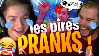 LES PIRES PRANKS DE LEBOUSEUH THEKAIRI78 ET MICHOU  sur Fortnite Battle Royale [upl. by Llerod]