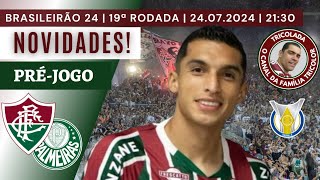 MANO MUDA O MEIO PARA PEGAR O PORCO  PRÉJOGO FLUMINENSE X PALMEIRAS [upl. by Evoy]