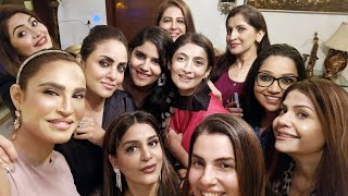 CELEBRITY GIRLS DAWAT💃 AND TOUR OF AMBER KHANS HOUSE [upl. by Colinson]