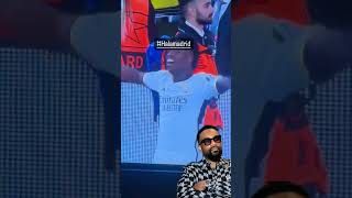 La réaction de Fally Ipupa après la victoire de Real Madrid fallyipupa realmadrid [upl. by Aniluap586]