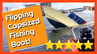 Fast Response Capsized Vessel Recovery  Miami Florida [upl. by Airb678]