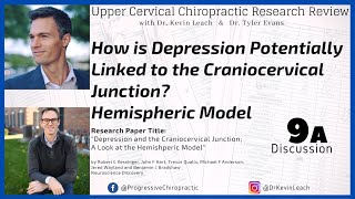 Depression amp The Craniocervical Junction  Upper Cervical Chiropractic Research Show  009a [upl. by Dnomse]