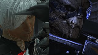 Fenris and Garrus similar romance endgame cutscenes [upl. by Hanej]