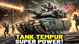 Dijuluki Monster Penguasa Perang Darat Bukti Kekuatan Tank Tempur Ripsaw M5 AS di Medan Tempur [upl. by Ocirne]