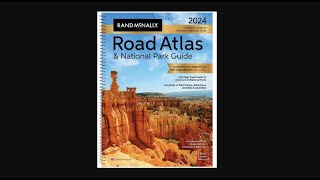 Rand McNally 2024 Road Atlas amp National Park Guide [upl. by Ynnohj]