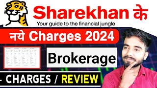 Brokerage charges in ShareKhan  Sharekhan charges  Sharekhan Review 2024  Sharekhan trade tiger [upl. by Nymsaj]