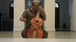 Improvised Prelude and Fantasy for viola da gamba solo [upl. by Enayd]