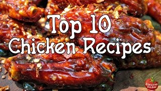 TOP 10 Best Chicken Recipes by AlmazanKitchen [upl. by Donavon]