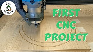 My First Project On The Workbee Z1 CNC [upl. by Enilemme]