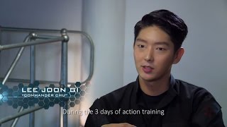 LeeJoonGi 이준기 Resident Evil The Final Chapter BTS [upl. by Yattirb]