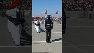 Voz de Mando Inicio Gran Parada Militar 2016 Elipse Parque OHiggins 19 Sept 2016 Santiago Chile [upl. by Hterag]