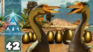 O PATO QUE PRODUZ OVOS DE OURO Ark Survival Ascended 42 [upl. by Fina]