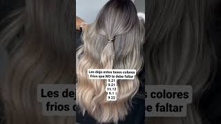 Tonos Perla 🤍💫💫💫shortvideo hairstyle balayage [upl. by Sibyl112]