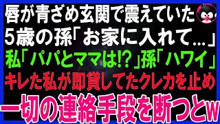 【スカッとする話】冬の朝4時、玄関で震えていた5歳の孫「お家に入れて 」私「パパとママは？」孫「ハワイへ旅行」キレた私が即貸してたクレカを止め、あの権利も剥奪してやると [upl. by Ecirtra171]