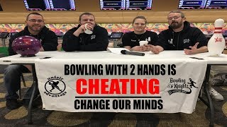 Is bowling with 2 hands cheating YUP and heres the reasons why [upl. by Ytteb]