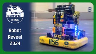 FRC Team Under Control 1156 2024 Robot Reveal  quotViperquot [upl. by Sivat982]