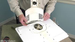 Frigidaire Refrigerator Repair  How to Replace the Evaporator Fan Motor [upl. by Nyrrad137]