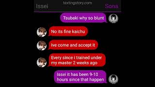 Sitri Peerage Issei Texting Story Part 4 [upl. by Adiv]