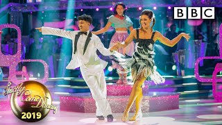 THEY GOT 40 Karim and Amy Jive to You Cant Stop the Beat  Week 11 Musicals  BBC Strictly 2019 [upl. by Harry]