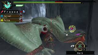 HR5 Unlocking Baleful Gigginox Key Quest  Gigginox  Monster Hunter Portable 3rd PSP [upl. by Moia]