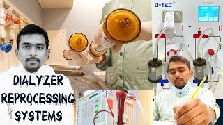 Dialyzer Reprocessing Systems। Hemo Dialysis। Dr NK BD। New Video।BSHL [upl. by Knarf]