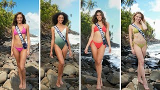 Miss France 2024  découvrez les 30 candidates en maillot de bain [upl. by Mcgee]