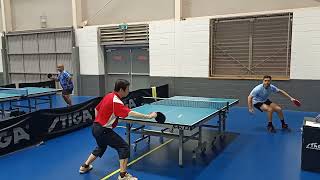 2024 NSW veterans div 1 Jim Peng vs Gustavo Goes set 4 [upl. by Assiral]