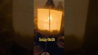 Diy Lamp Shade craft lampshade [upl. by Ainit]