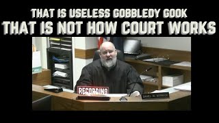 Judge Norbeck shuts down a Sov Cit in 2 minutes [upl. by Merkle]