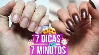 DICAS PARA SALVAR UNHAS MOLES E QUEBRADIÇAS [upl. by Hoagland]