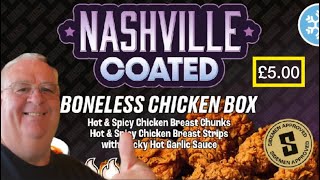 Nashville Coated Boneless Chicken Box From Iceland By Sides A Taste Of The South In The North [upl. by Elehcim637]