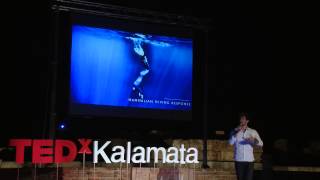 A glimpse of infinity  Guillaume Nery  TEDxKalamata [upl. by Acirtap597]