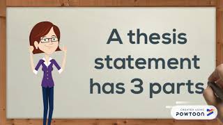 How to Write a Thesis Statement [upl. by Suillenroc]