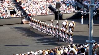 HM Royal Marines Band  Basel Tattoo 25072013 [upl. by Moise431]