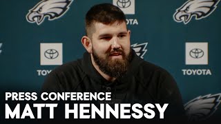 Eagles Press Conference Matt Hennessy  March 15 2024 [upl. by Nilat482]