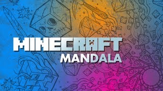 Minecraft Mandala Circular Pattern [upl. by Enneibaf596]