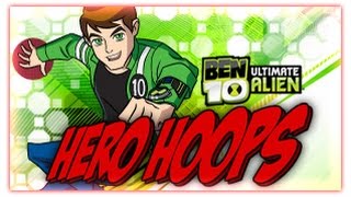 Ben 10  Hero Hoops  Ben 10 Games [upl. by Airetas]