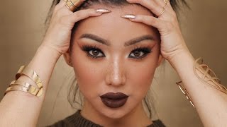 EASY WARM BROWN FALL MAKEUP  Dragun [upl. by Ralston49]