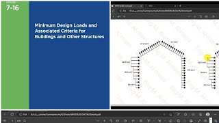 حساب احمال الرياح يدوياً حسب الكود ASCE716 ومقارنة النتائج مع برنامجETABS Robot part14 [upl. by Naginnarb]