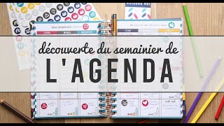 Notre Agenda  comment utiliser le semainier [upl. by Sunev]