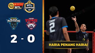 Penang Black Panthers 20 Johor Tigris  Champions Cup  Emas Anuar STL 202223 [upl. by Ertha]