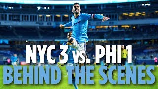 BEHIND THE SCENES  NYCFC vs Philadelphia Union  103118 [upl. by Tina570]